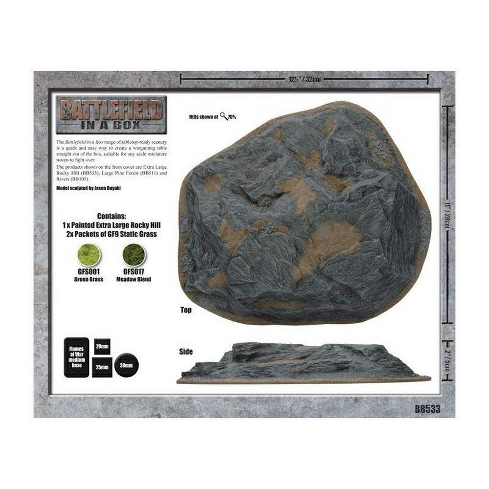 Battlefield in a Box: Essentials - Extra Large Rocky Hill