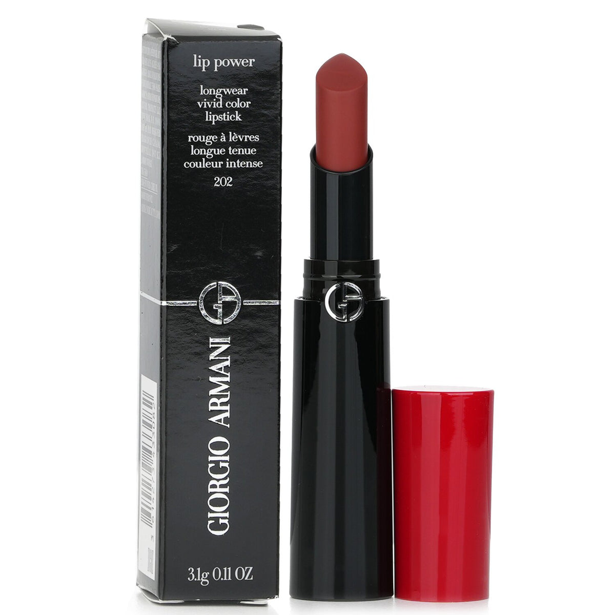 Giorgio Armani - Lip Power Longwear Vivid Color Lipstick - # 202 Grazia - 3.1g/