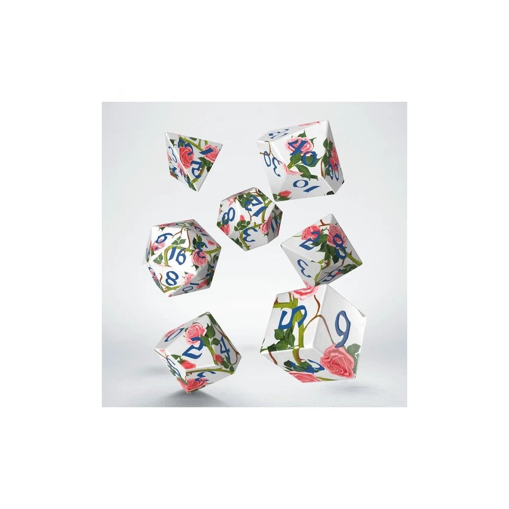 Q Workshop - Full Art Dice Set: Roses