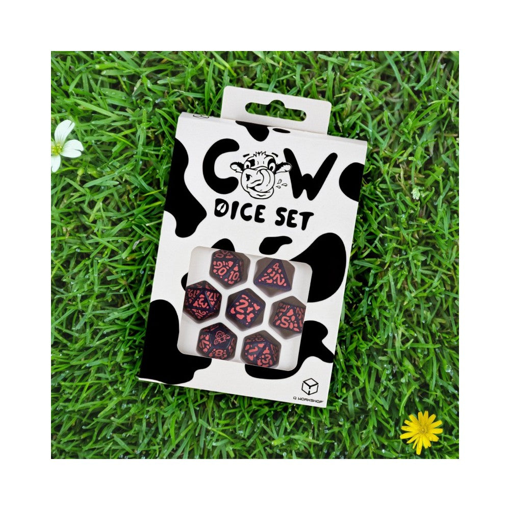 Q Workshop - Cow Dice Set: RaMOOna