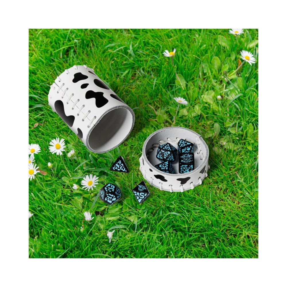 Q Workshop - Cow Leather Dice Cup