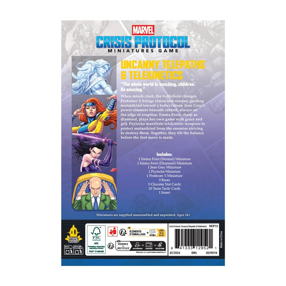 Marvel: Crisis Protocol - Uncanny Telepaths & Telekinetics