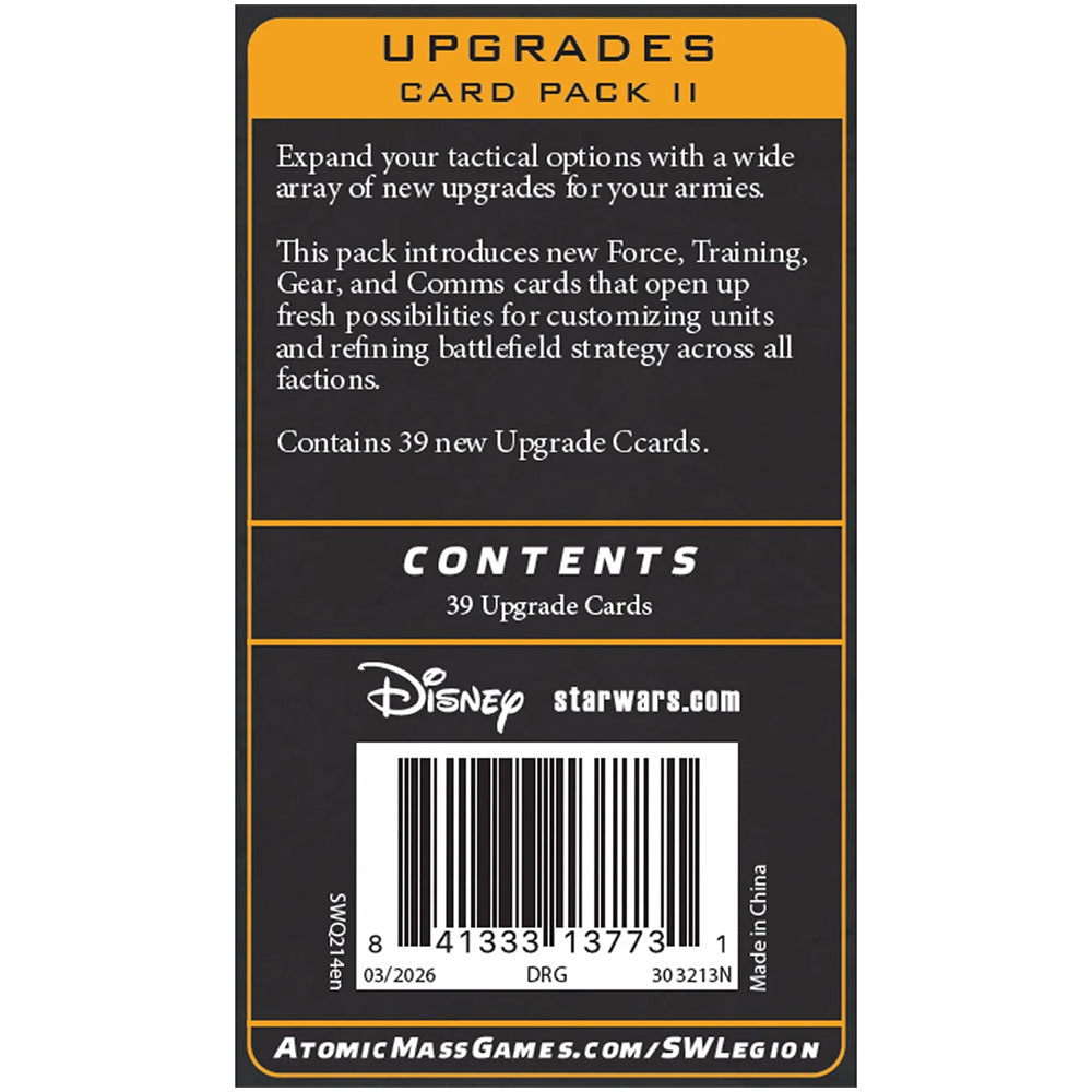 Star Wars: Legion - Upgrade Card Pack II