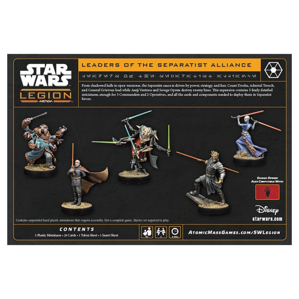 Star Wars: Legion - Leaders of the Separatist Alliance