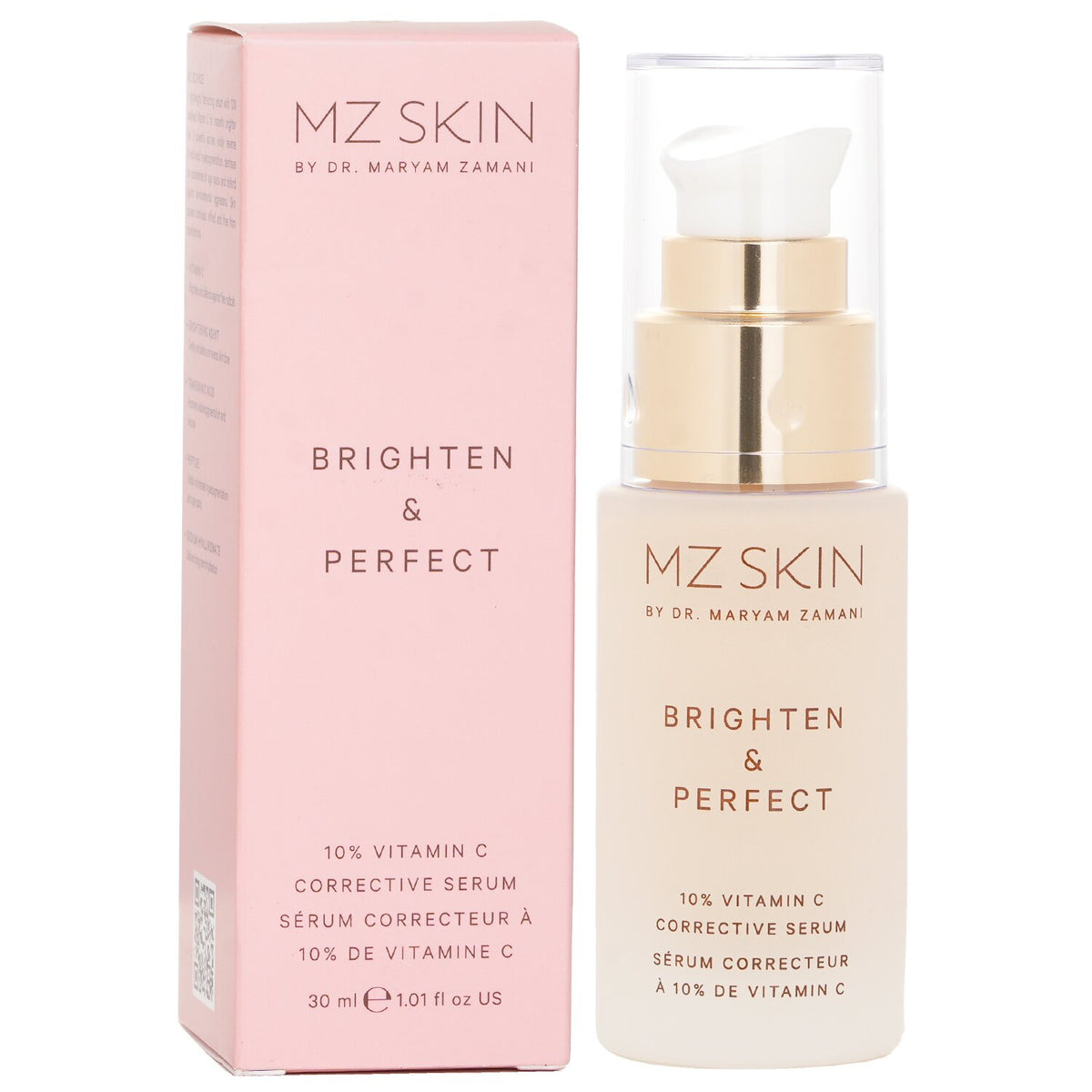 MZ Skin - Brighten & Perfect 10% Vitamin C Corrective Serum - 30ml/1.01oz