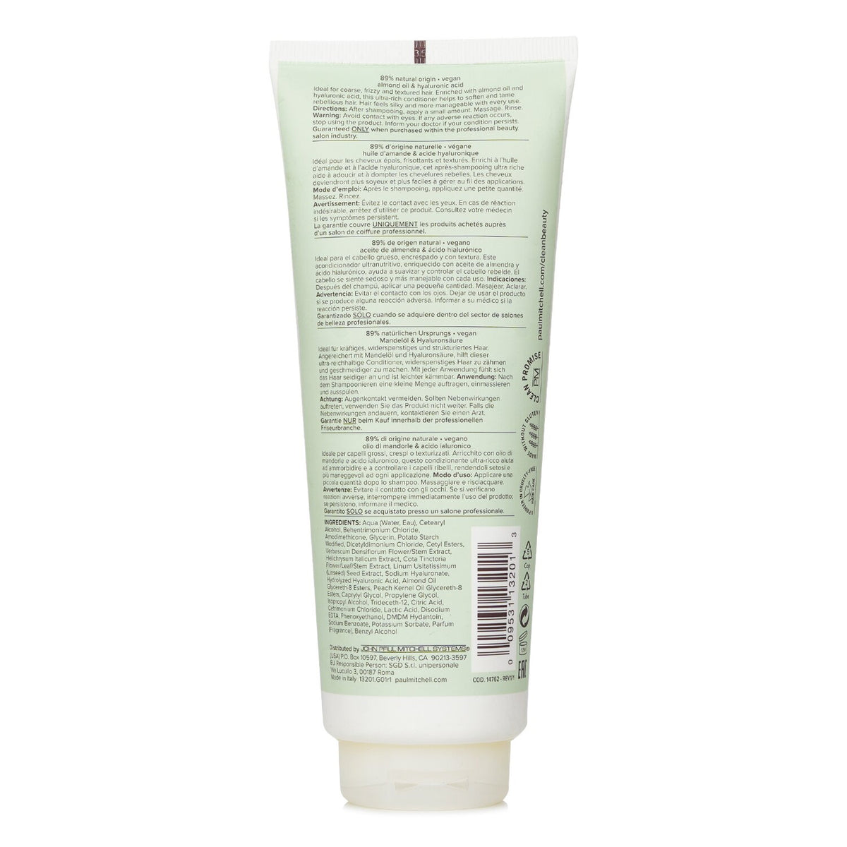 Paul Mitchell - Clean Beauty Anti-Frizz Conditioner - 250ml/8.5oz