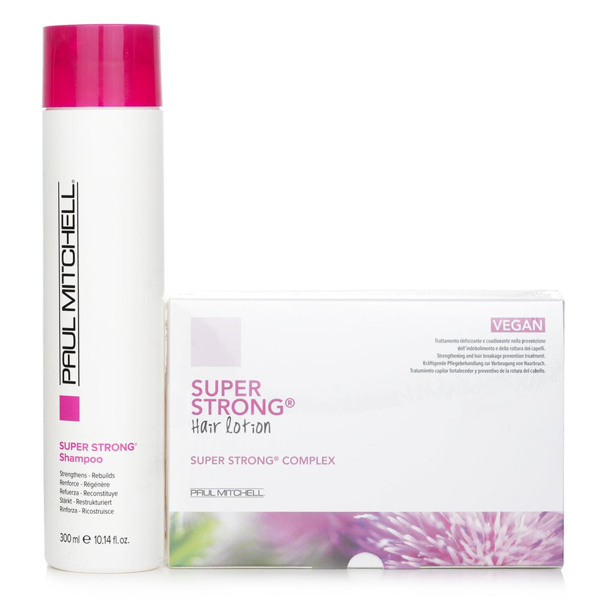 Paul Mitchell - Strength Super Strong Complex Program Set: Shampoo 300ml + Hair