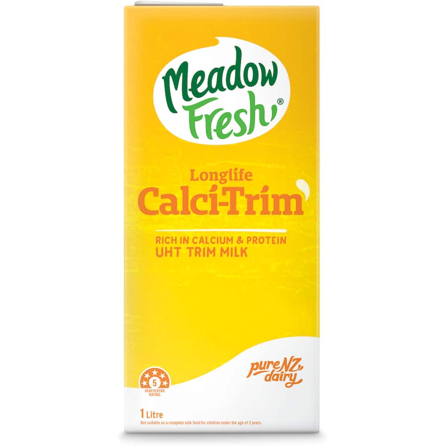 Meadow Fresh Calci Trim Milk Uht carton 1L
