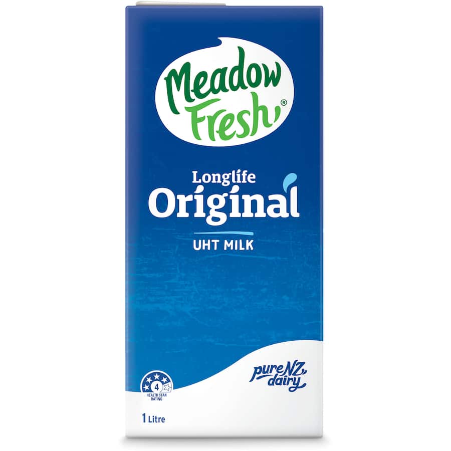Meadow Fresh Milk Standard Uht Carton 1L