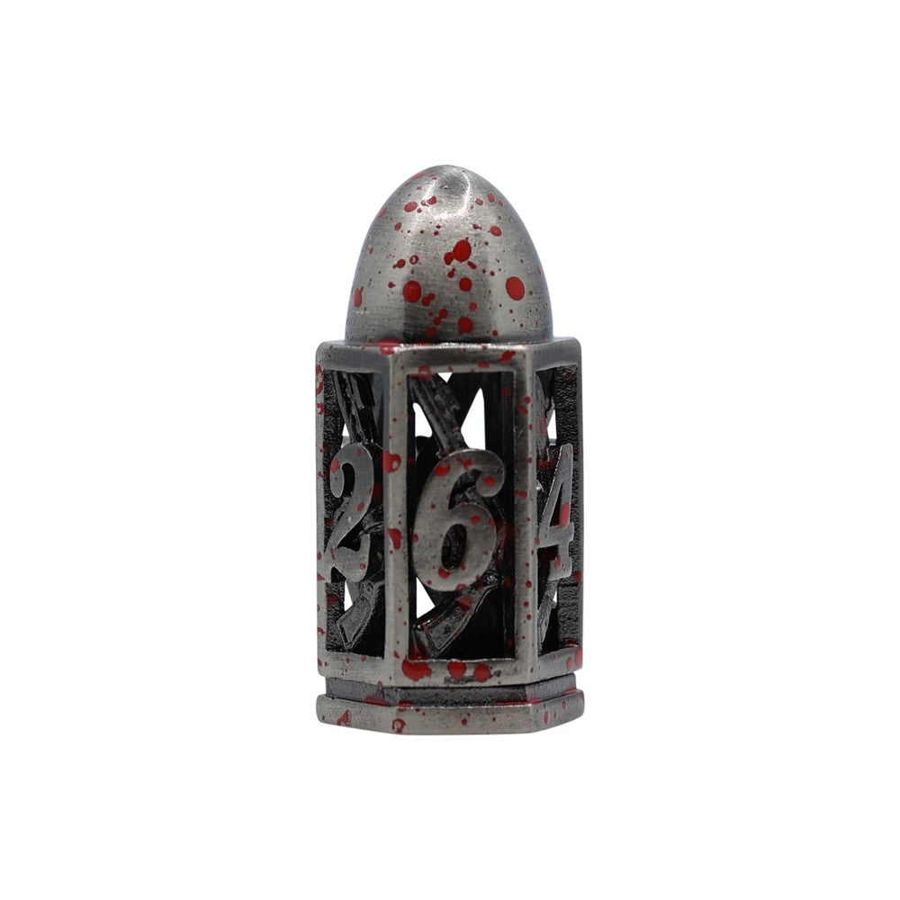 LPG Dice Bullet RPG Set Bloodied Metal