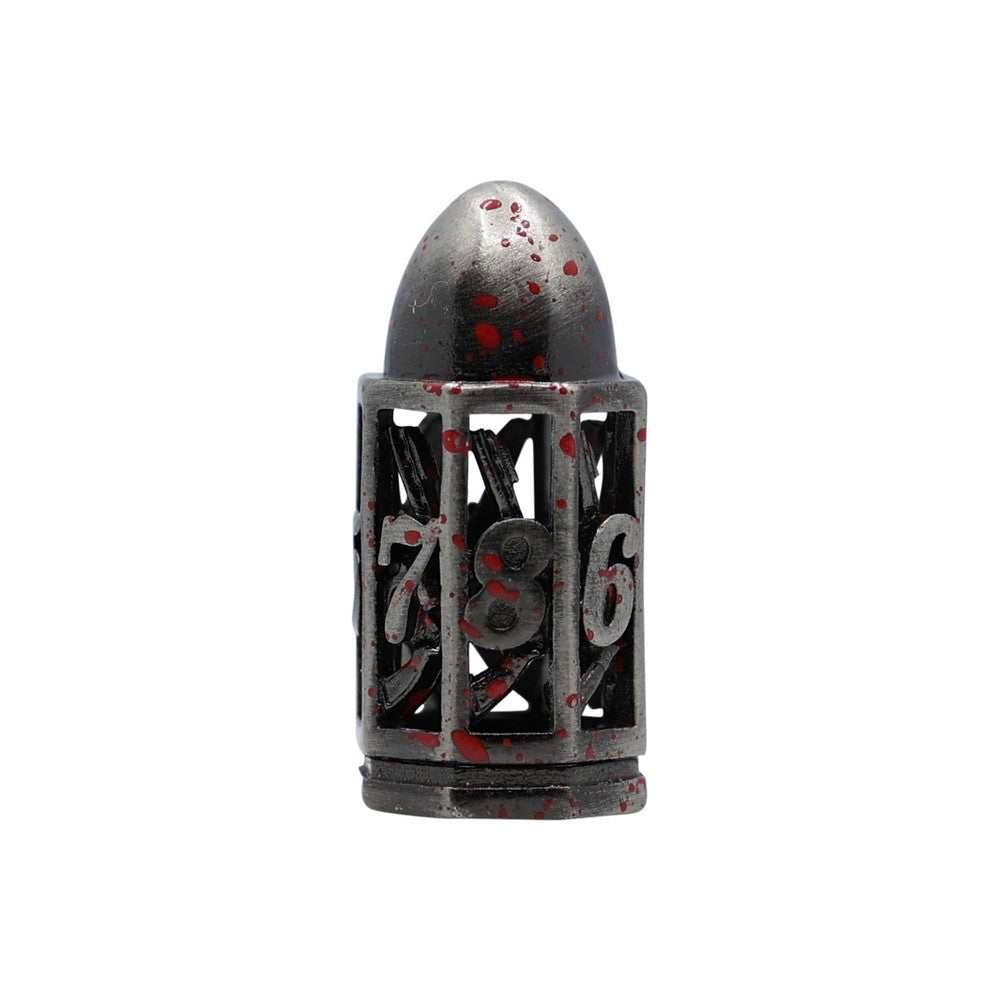 LPG Dice Bullet RPG Set Bloodied Metal