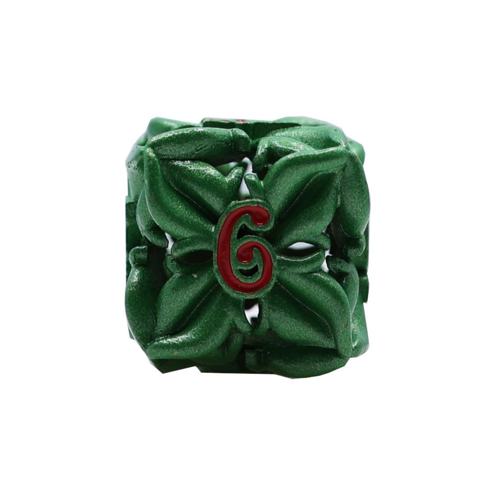 LPG Dice Leaf RPG Set Green/Red