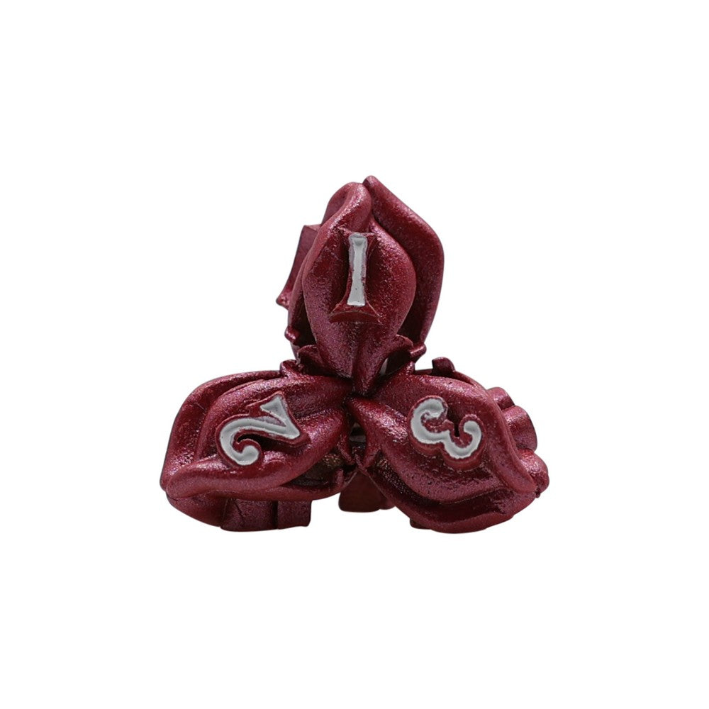 LPG Dice Leaf RPG Set Red/White