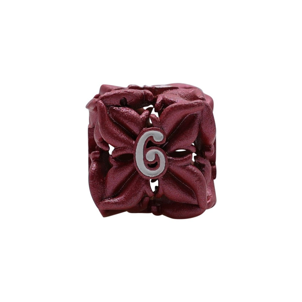 LPG Dice Leaf RPG Set Red/White