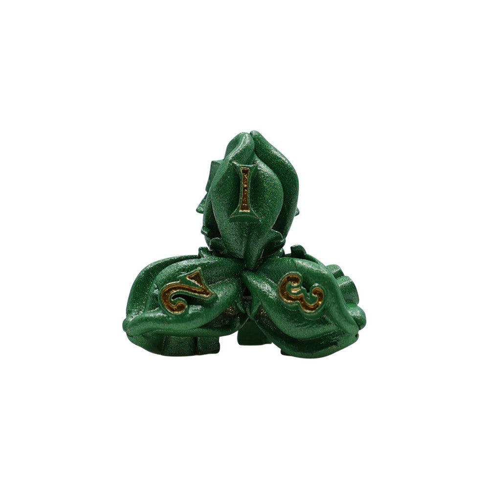 LPG Dice Leaf RPG Set Green/Gold