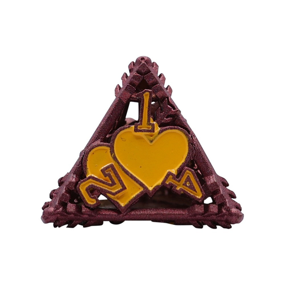 LPG Dice Heart RPG Set Red/Yellow