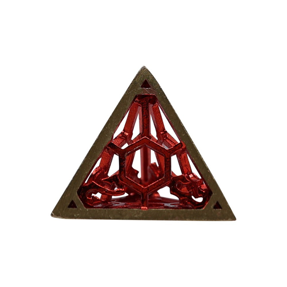LPG Dice Diamond RPG Set Gold/Red