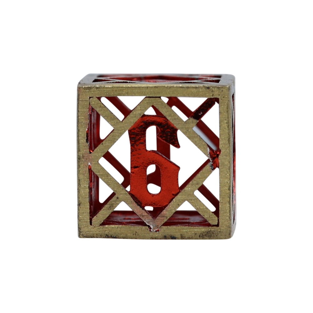 LPG Dice Diamond RPG Set Gold/Red