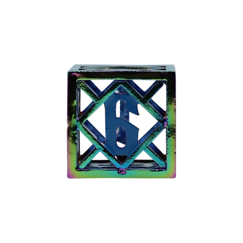LPG Dice Diamond RPG Set Rainbow/Blue