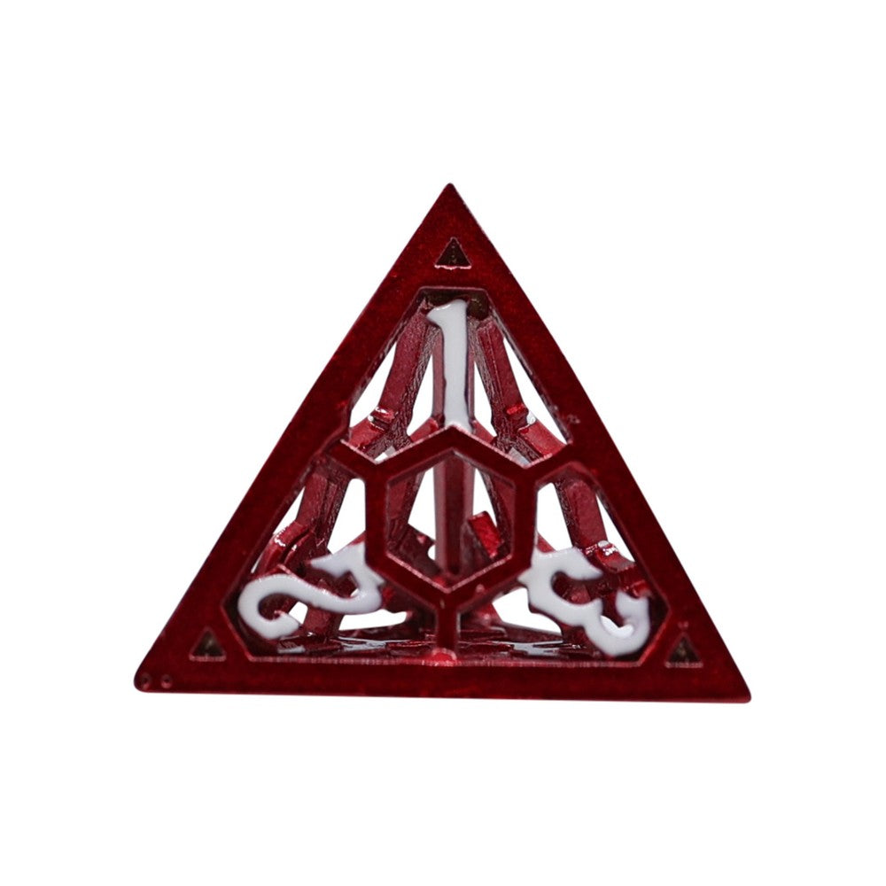 LPG Dice Diamond RPG Set Red/White
