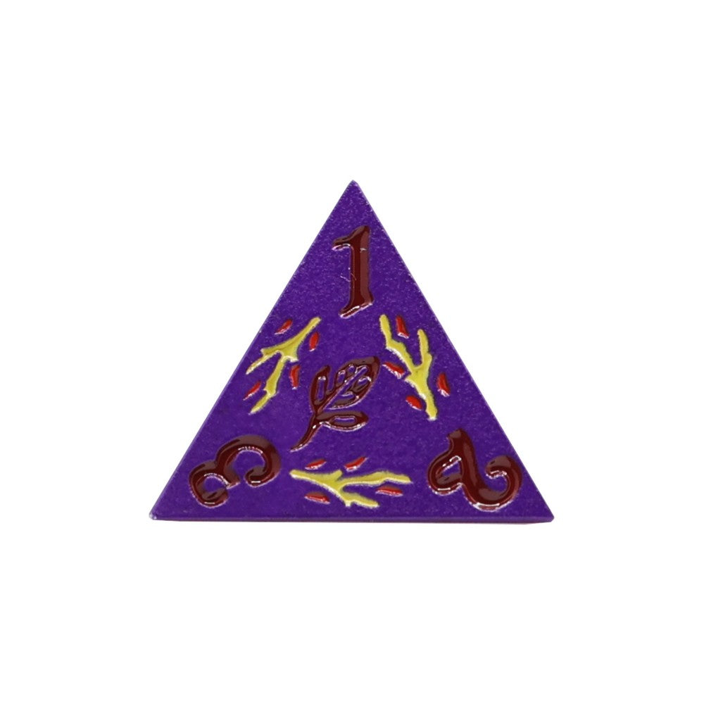 LPG Dice Rogue RPG Set Purple/Red