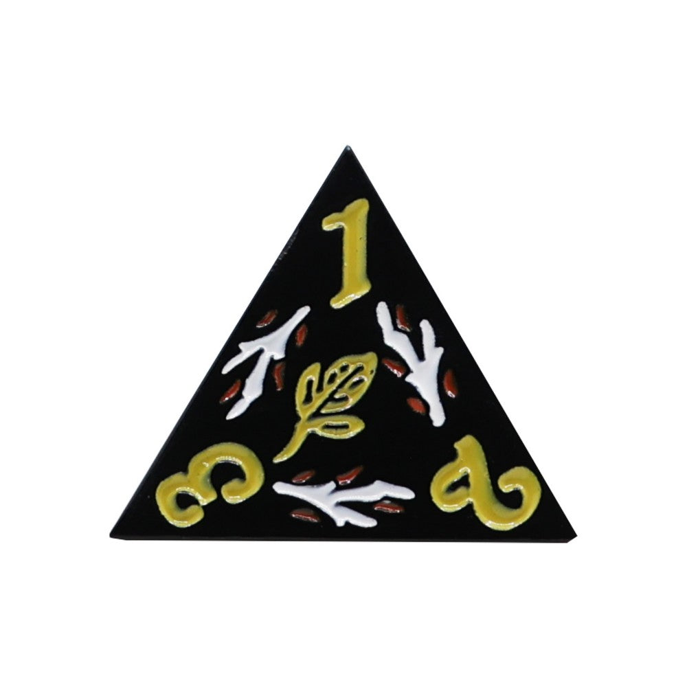 LPG Dice Rogue RPG Set Black/Yellow