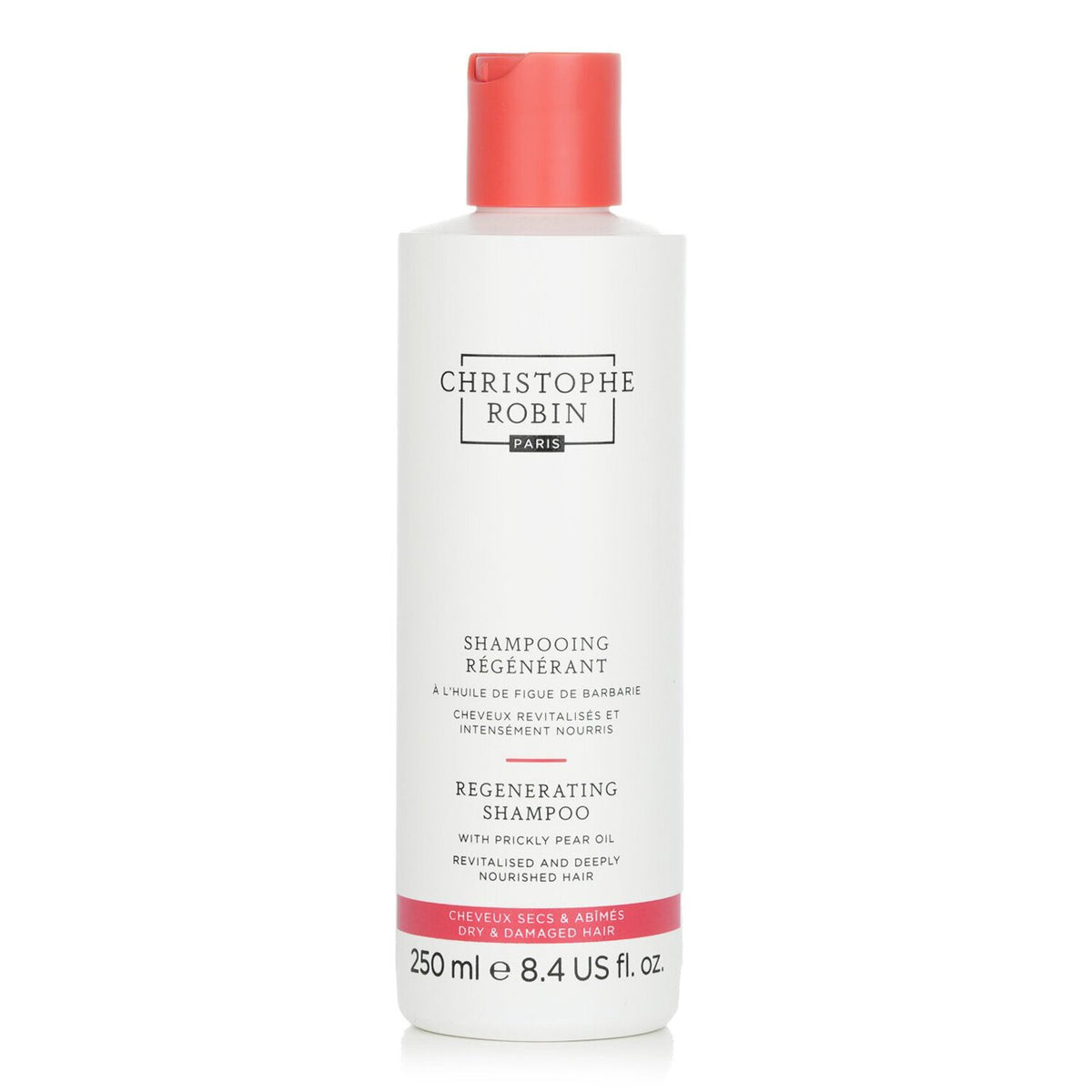 Christophe Robin - Regenerating Shampoo with Prickly Pear Oil - Dry & Damaged Ha