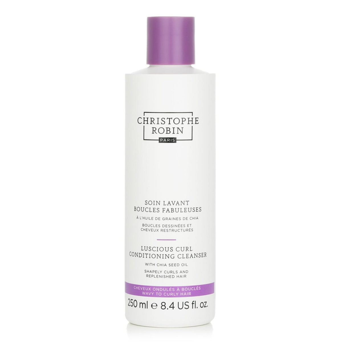Christophe Robin - Luscious Curl Conditioning Cleanser with Chia Seed Oil - 250