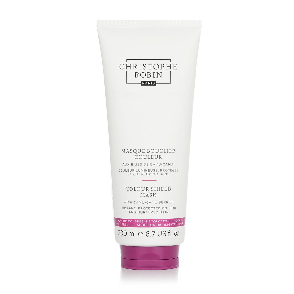 Christophe Robin - Colour Shield Mask with Camu-Camu Berries - Colored, Bleached