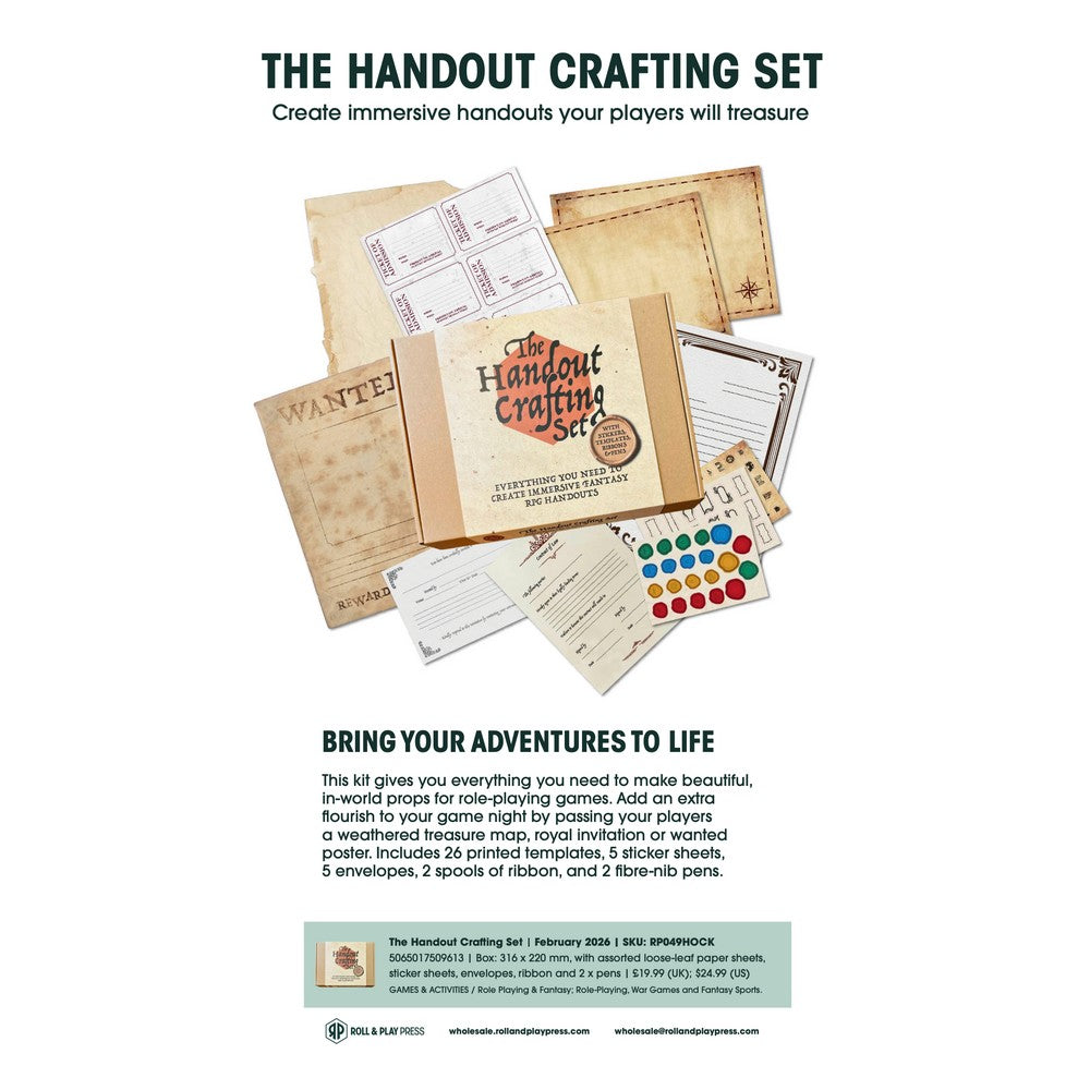 The Handout Crafting Set Board Game