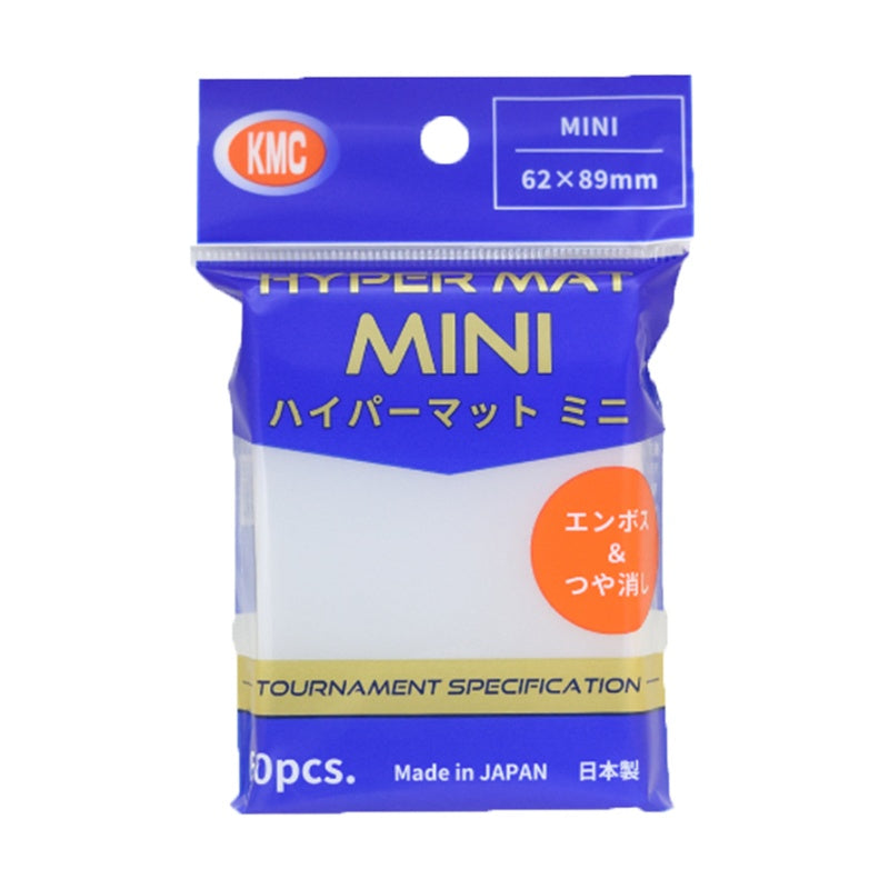 KMC: Mini Sleeves - Hyper MAT: Clear