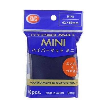 KMC: Mini Sleeves - Hyper MAT: Blue