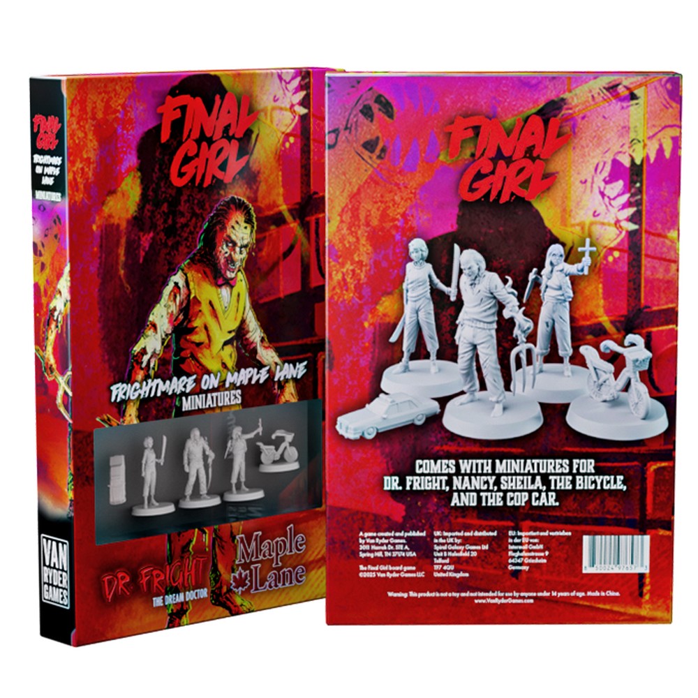 Final Girl: Miniatures Box - Frightmare on Maple Lane