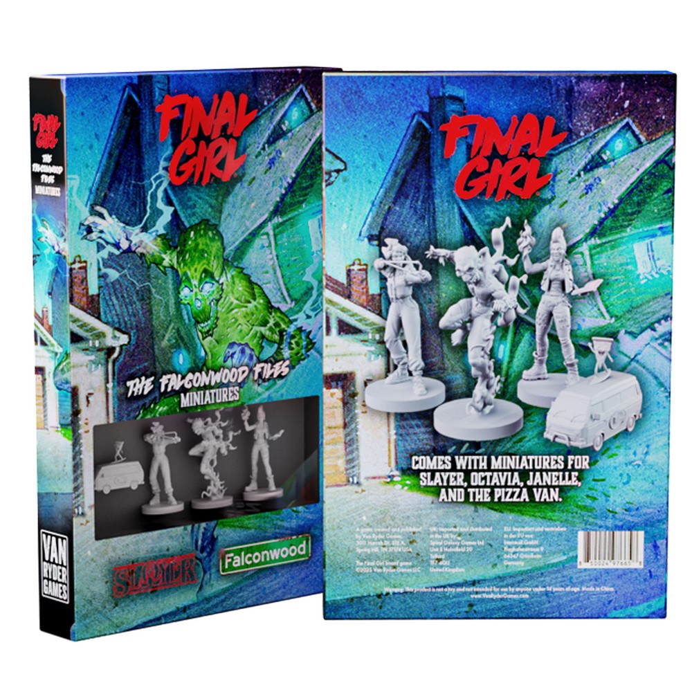 Final Girl: Miniatures Box - The Falconwood Files