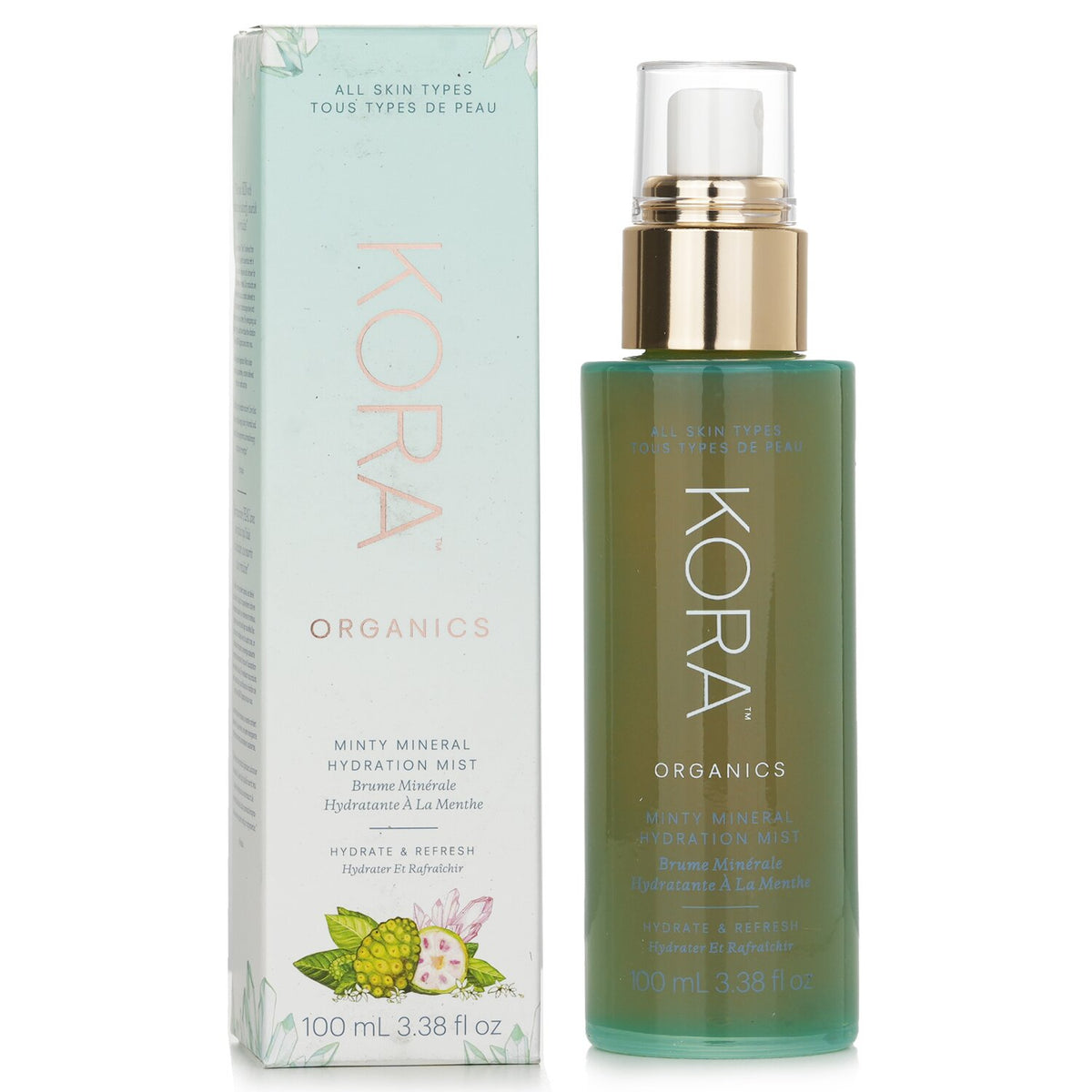 Kora Organics - Minty Mineral Hydration Mist - 100ml/3.38oz