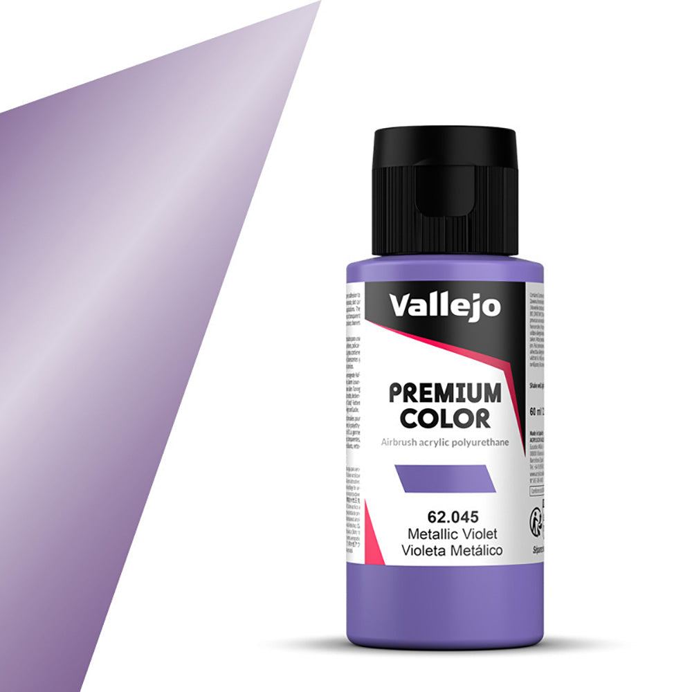 Vallejo - Premium Colour - Pearl & Metallics - Metallic Violet 60ml