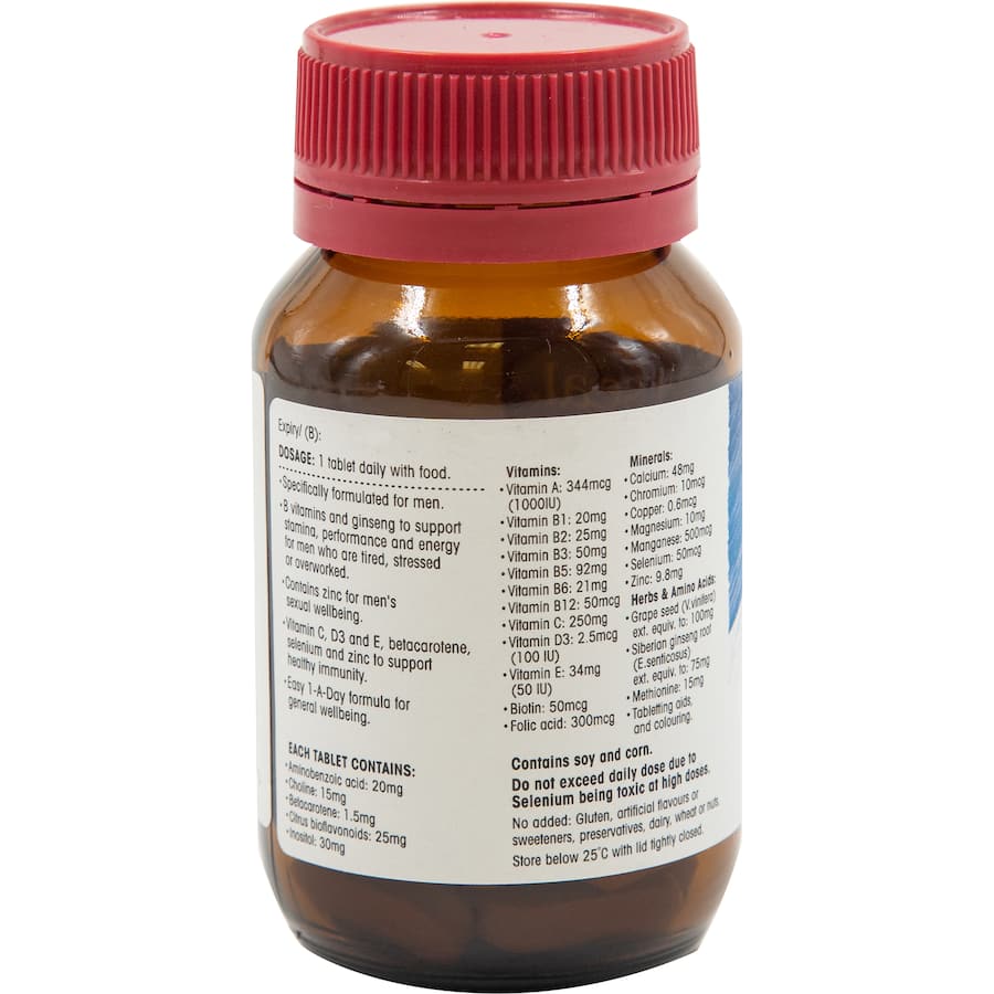 Red Seal Mens Multi Tablets 30pack