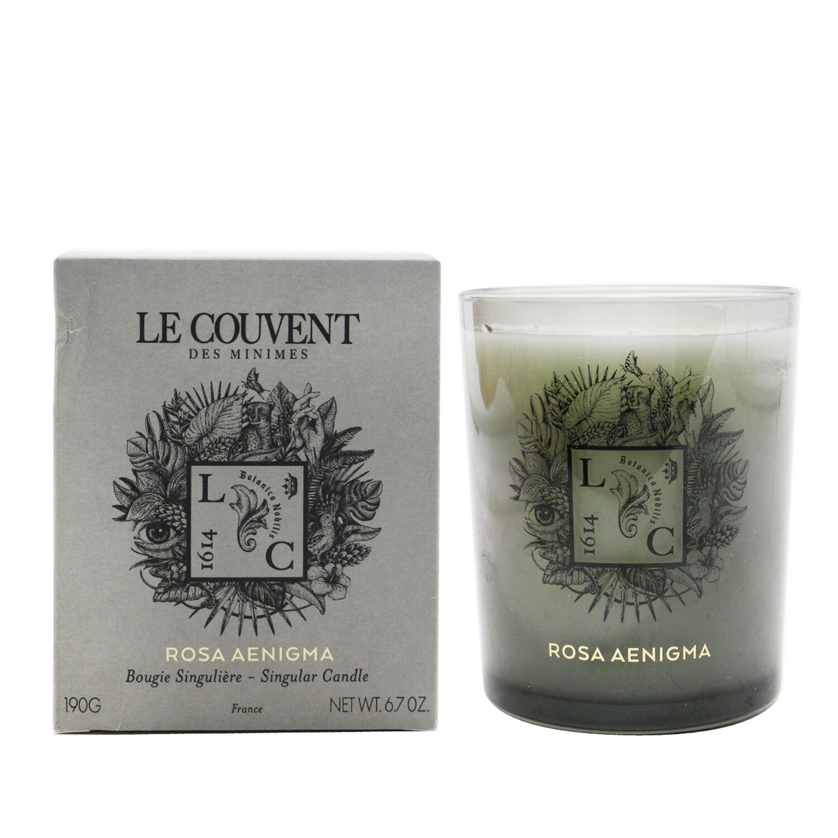 Le Couvent - Candle - Rosa Aenigma - 190g/6.7oz