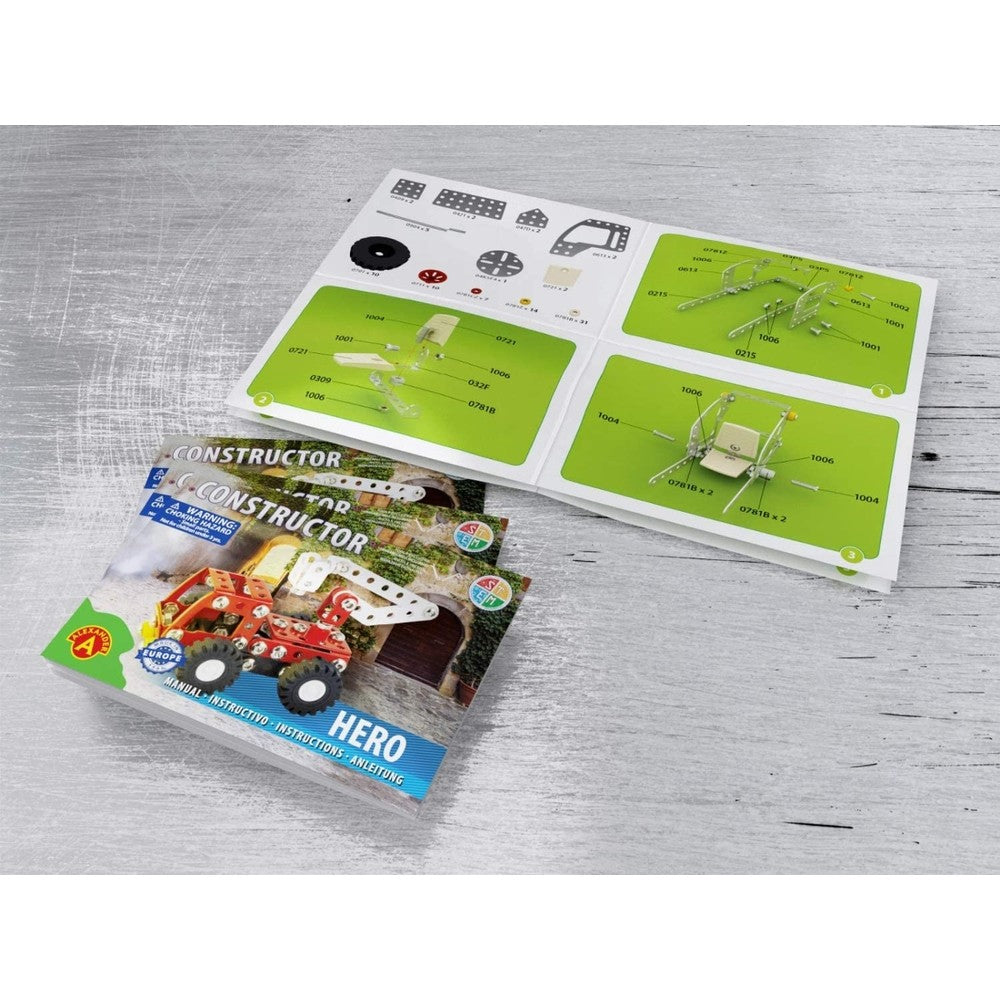 Constructor - Fred & Stinky Tractor Set 476 pc