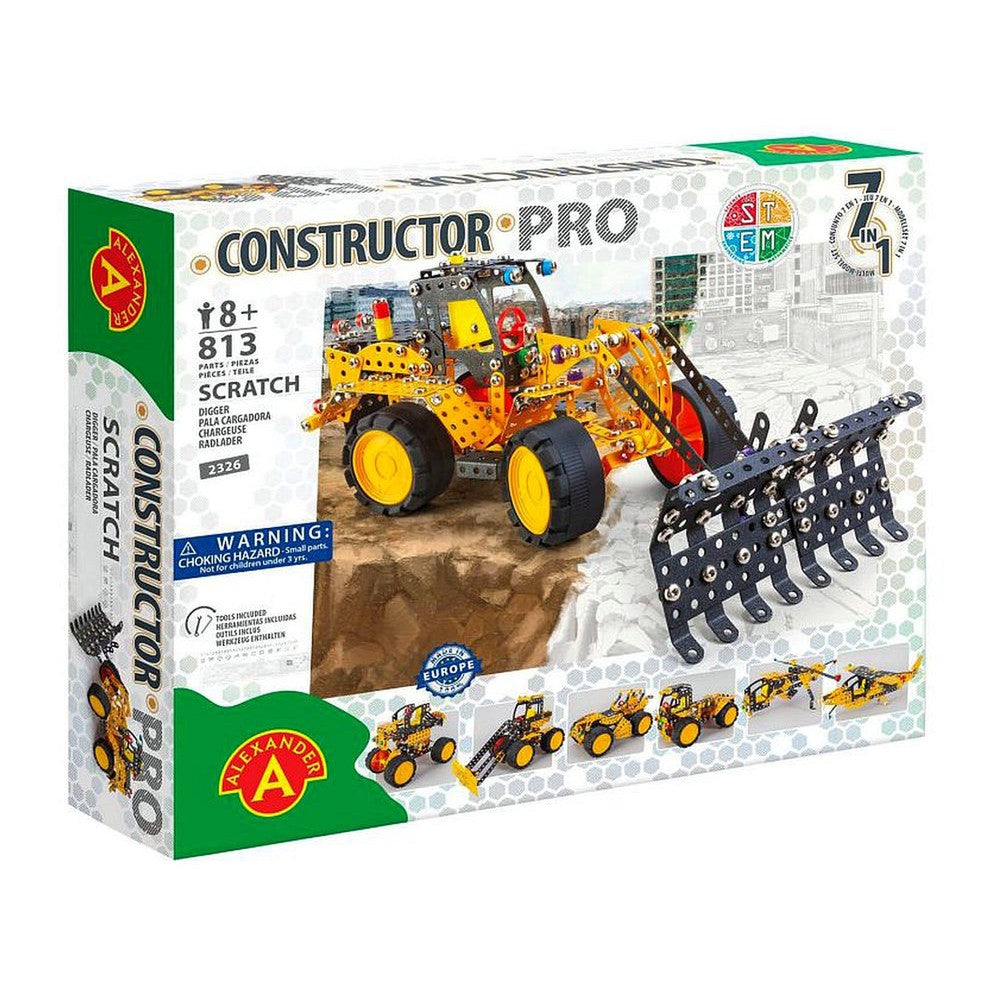 Constructor - Scratch Digger 7-In-1 813 pcs