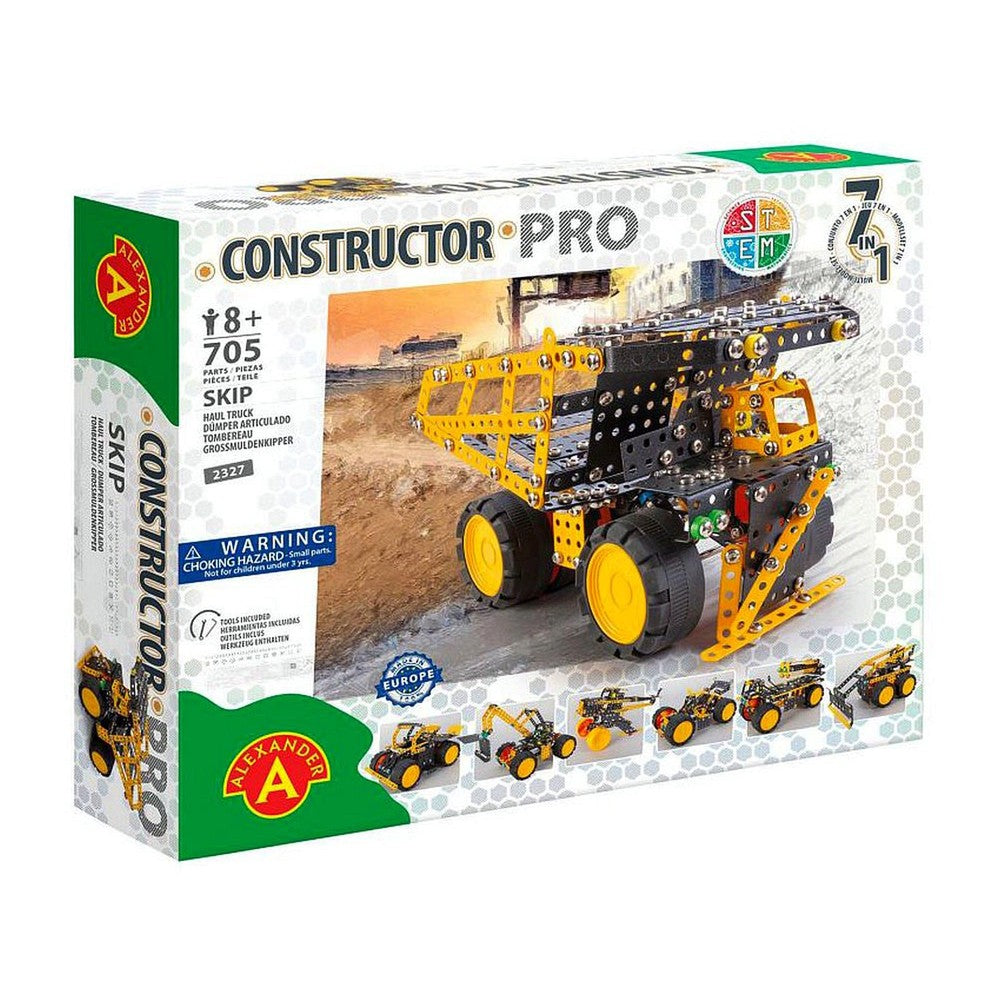 Constructor - Skip Haul Truck 7-In-1 705 pcs