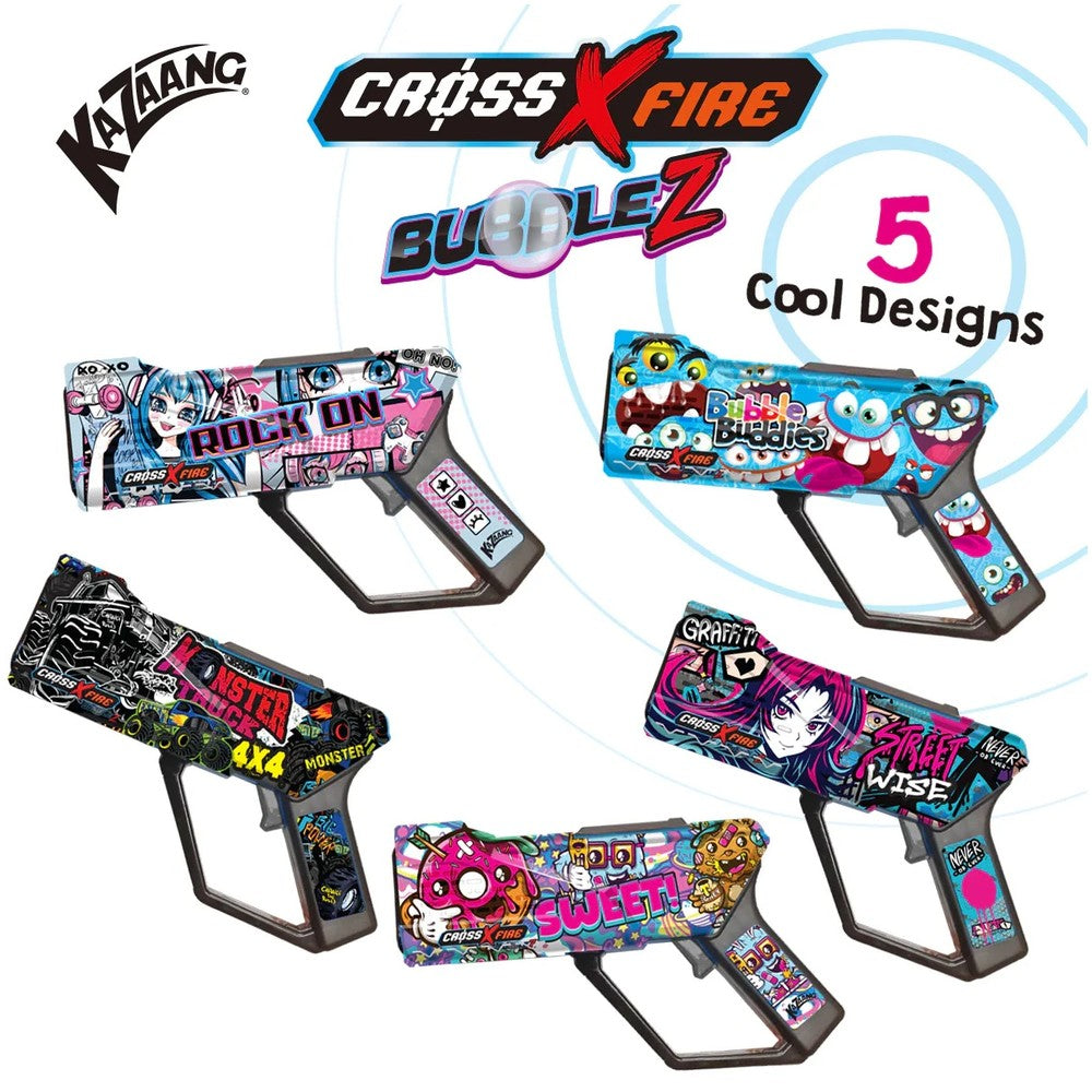Cross Xfire Bubble Gun Rock On