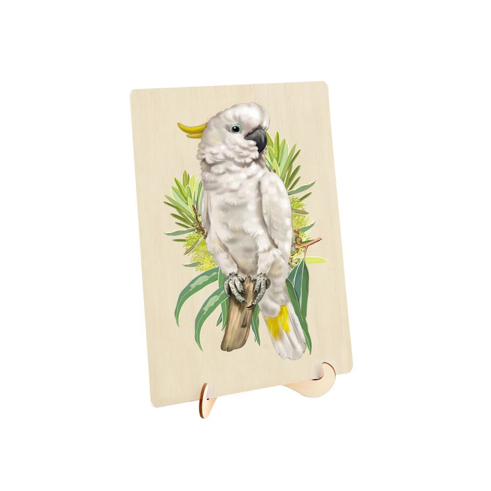 Puzzle - BMS - Cockatoo Wooden Jigsaw 133Pc