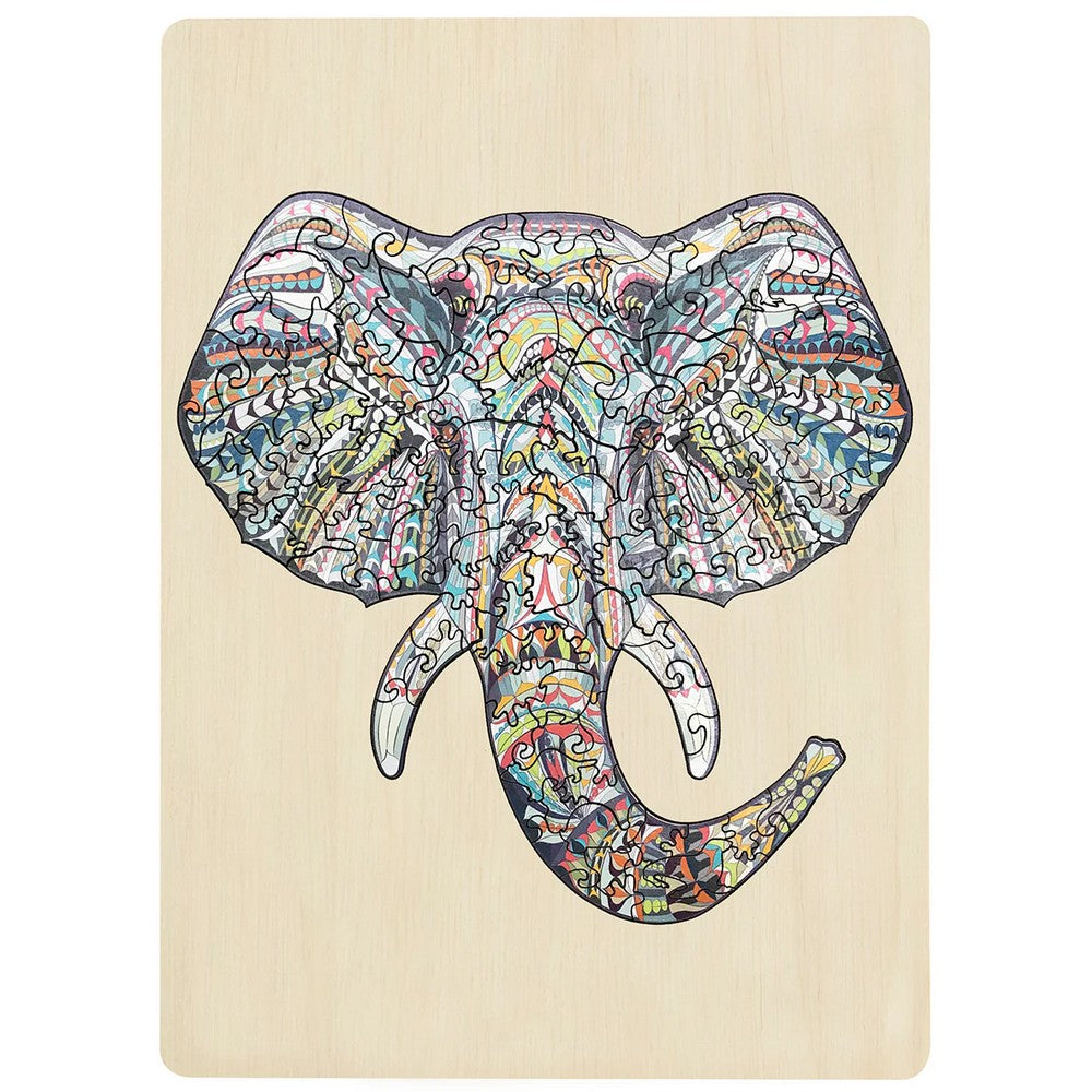 Puzzle - BMS - Elephant Wooden Jigsaw 137Pc