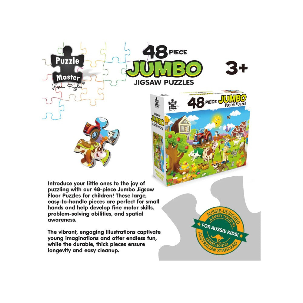 Puzzle - BMS - Farmyard Friends Jumbo Fl Puz