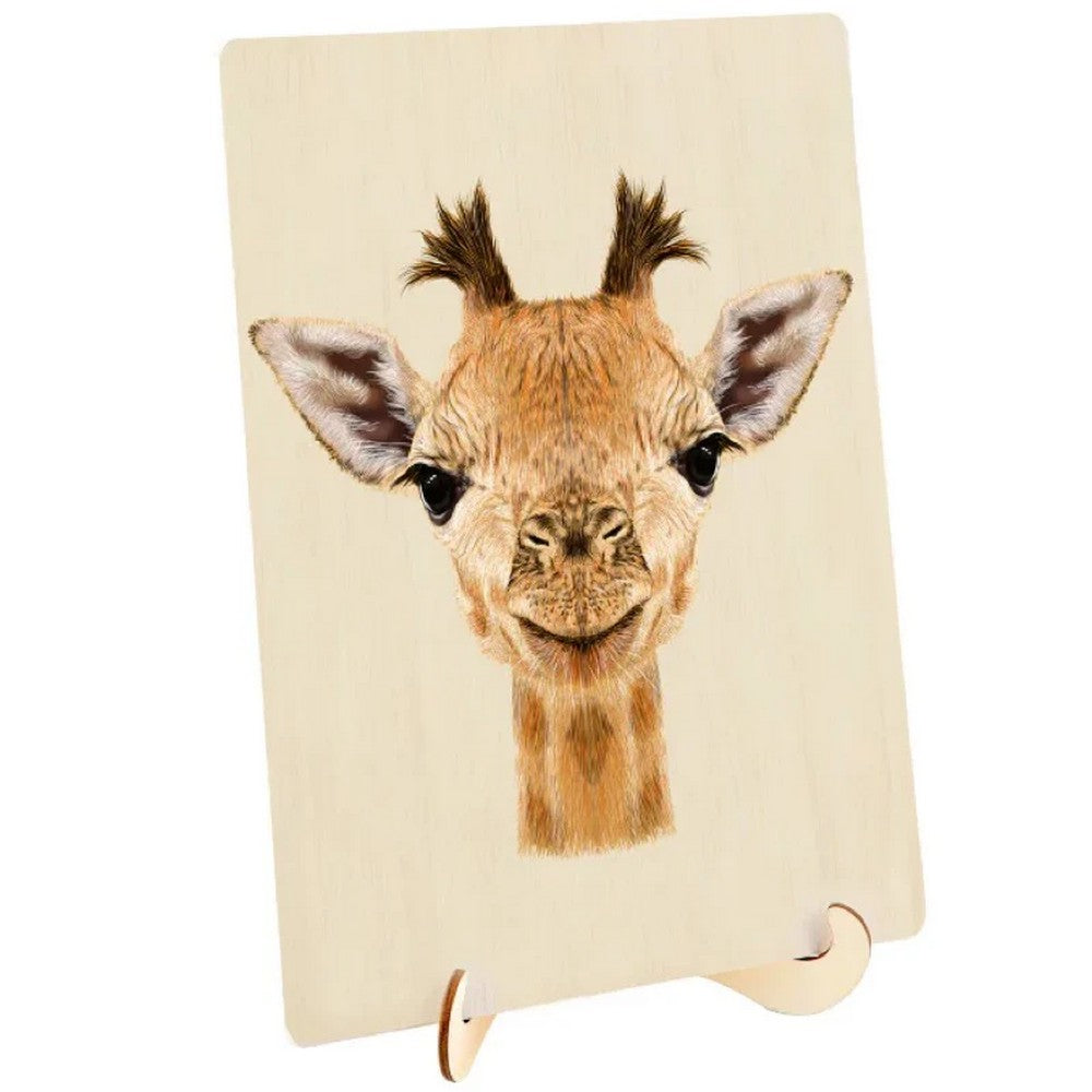 Puzzle - BMS - Giraffe Wooden Jigsaw 128Pc