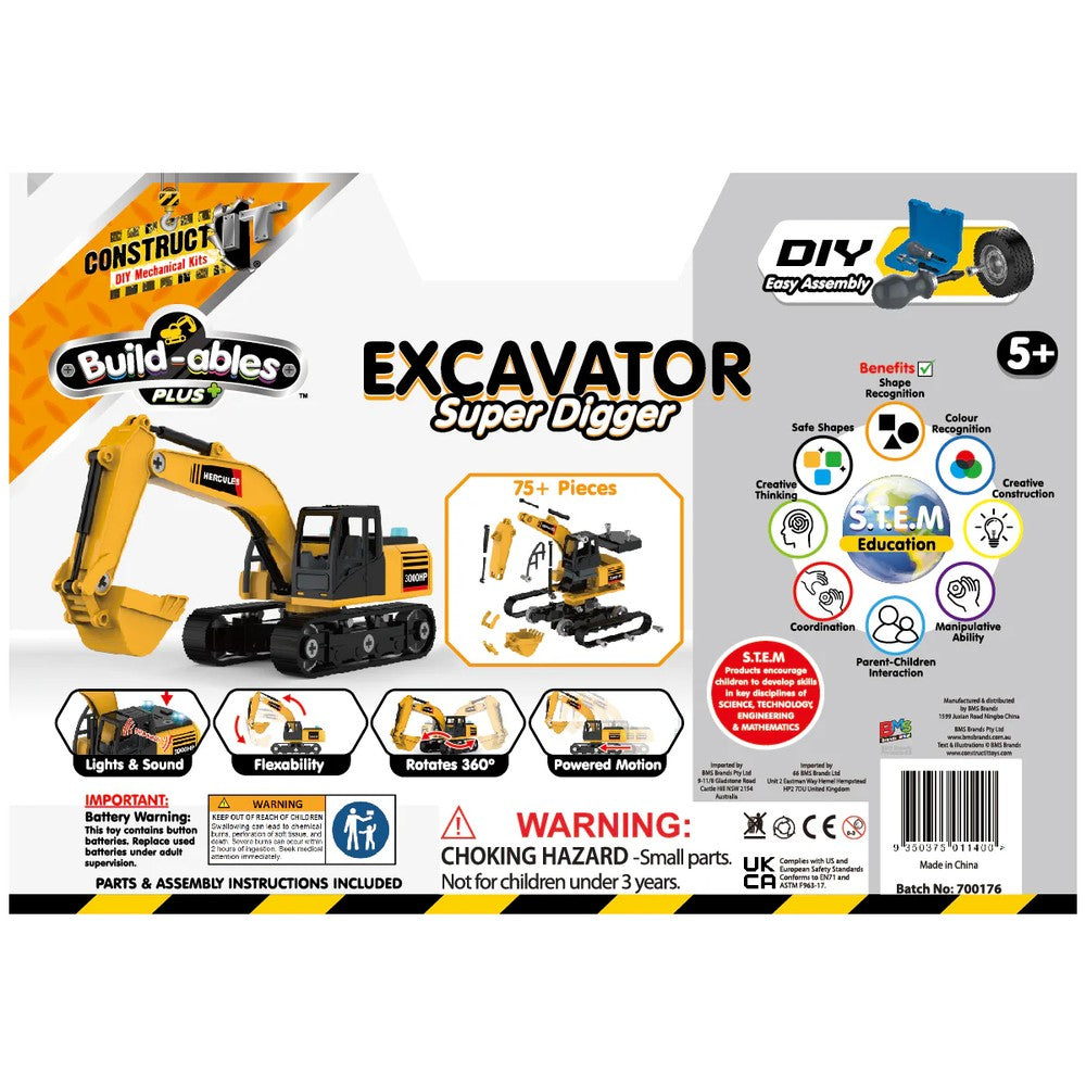 Build-Ables Plus; Excavator