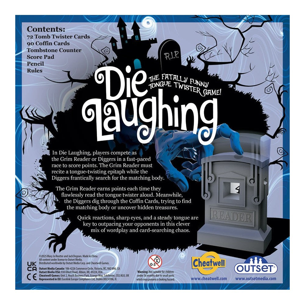 Die Laughing Card Game