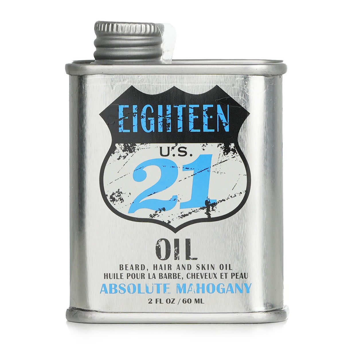 18.21 Man Made - Beard, Hair and Skin Oil - # Absolute Mahogany - 60ml/2oz