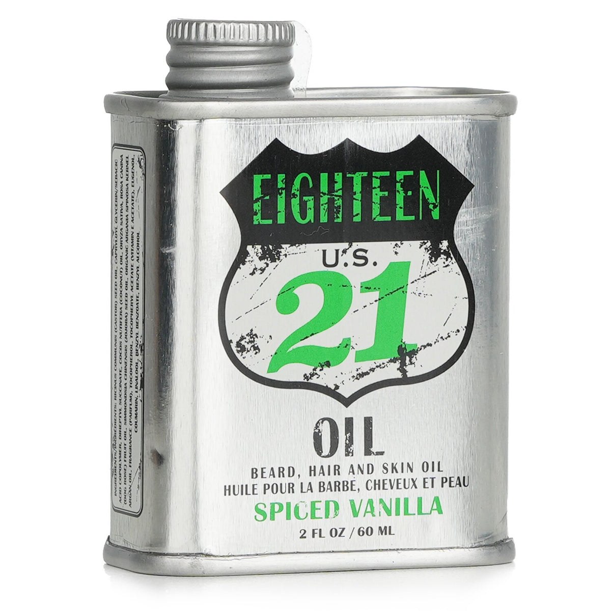 18.21 Man Made - Beard, Hair and Skin Oil - # Spiced Vanilla - 60ml/2oz